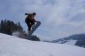 Snowboard Skok
